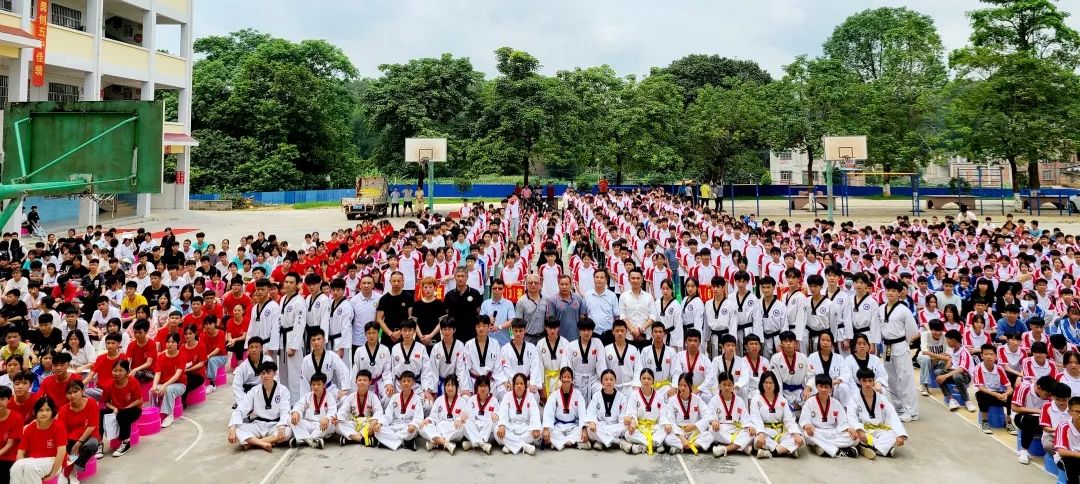 少年强则中国强|2021年广西跆拳道协会公益进校园推广活动圆满完成(图1)