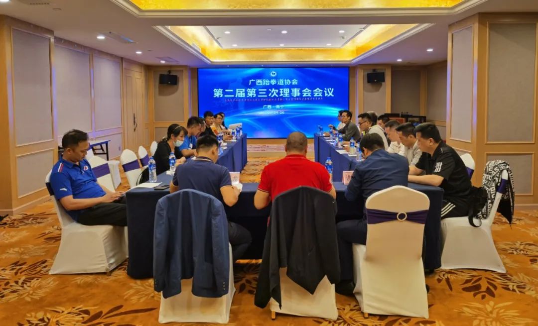 协会动态|广西跆拳道协会第二届会员代表大会第二次会议顺利召开(图11)