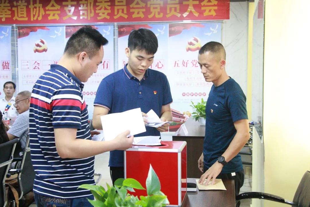中共广西跆拳道协会支部委员会党员大会圆满完成(图5)