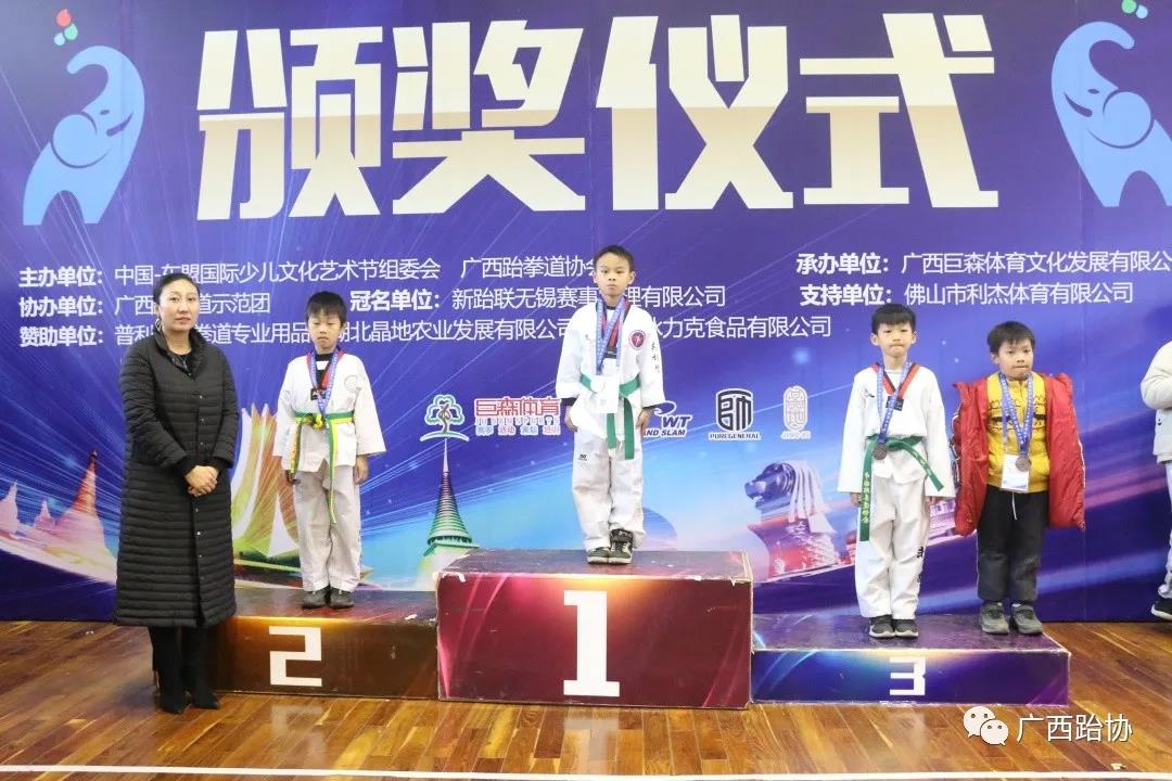 第六届中国-东盟国际少儿文化艺术节2020年“大满贯电子护具杯”跆拳道公开赛圆满落幕(图38)
