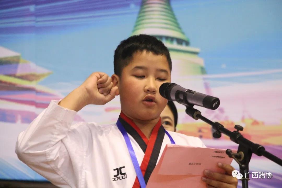 第六届中国-东盟国际少儿文化艺术节2020年“大满贯电子护具杯”跆拳道公开赛拉开帷幕(图5)