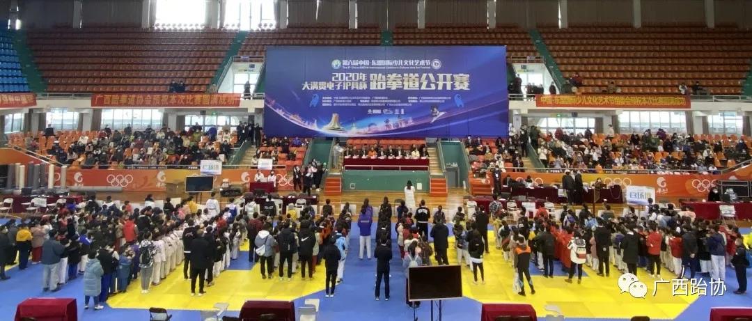 第六届中国-东盟国际少儿文化艺术节2020年“大满贯电子护具杯”跆拳道公开赛拉开帷幕(图27)