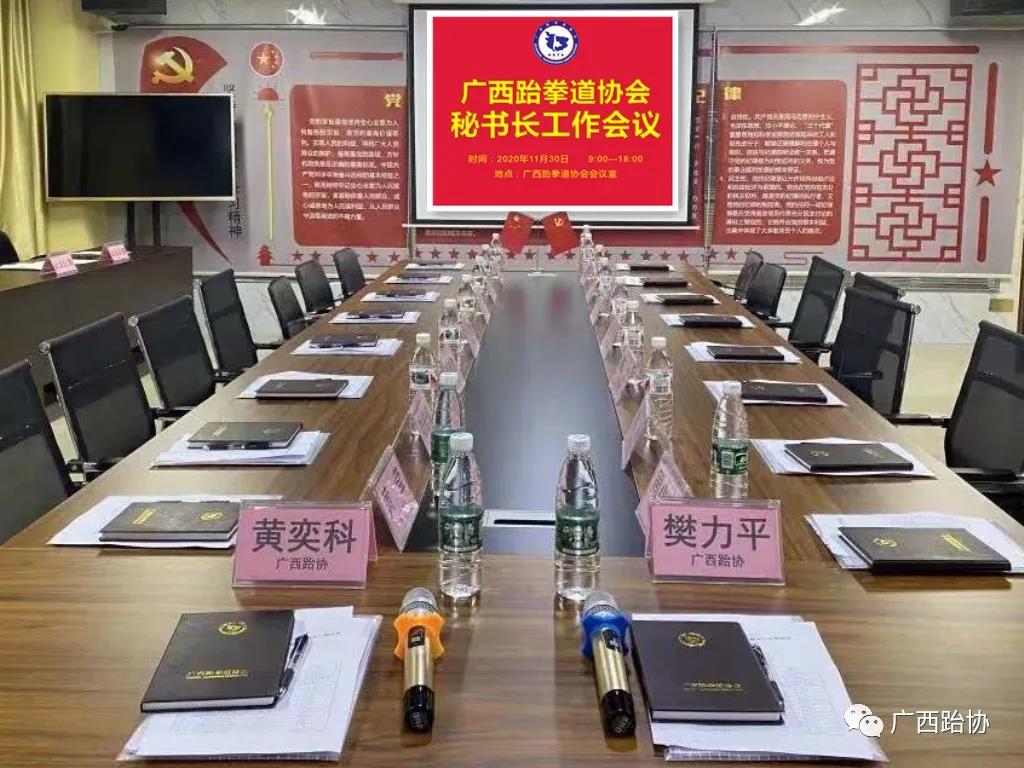 会议动态| 2020 年广西跆拳道协会秘书长工作会议圆满召开(图3)