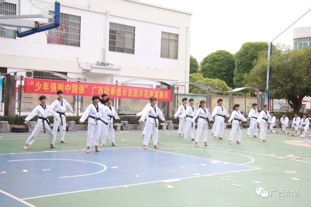 少年强则中国强|2020年广西跆拳道协会公益进校园推广活动第一站圆满完成(图12)