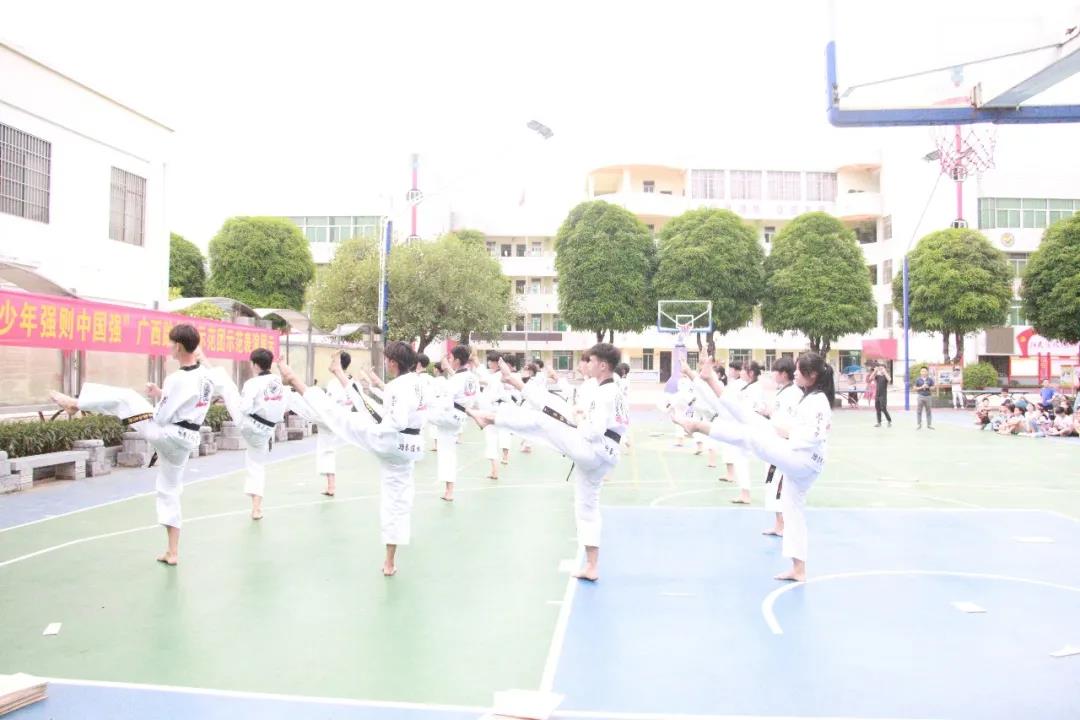 少年强则中国强|2020年广西跆拳道协会公益进校园推广活动第一站圆满完成(图13)